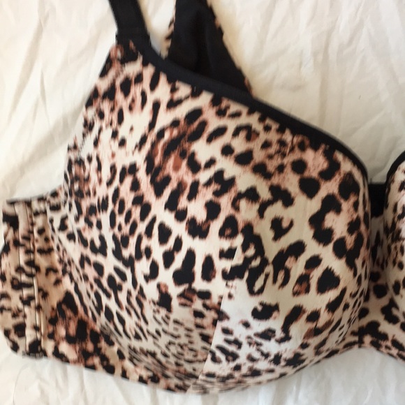 Torrid Curve Leopard Print Underwire Bra Size 42C NWOT - Picture 2 of 5
